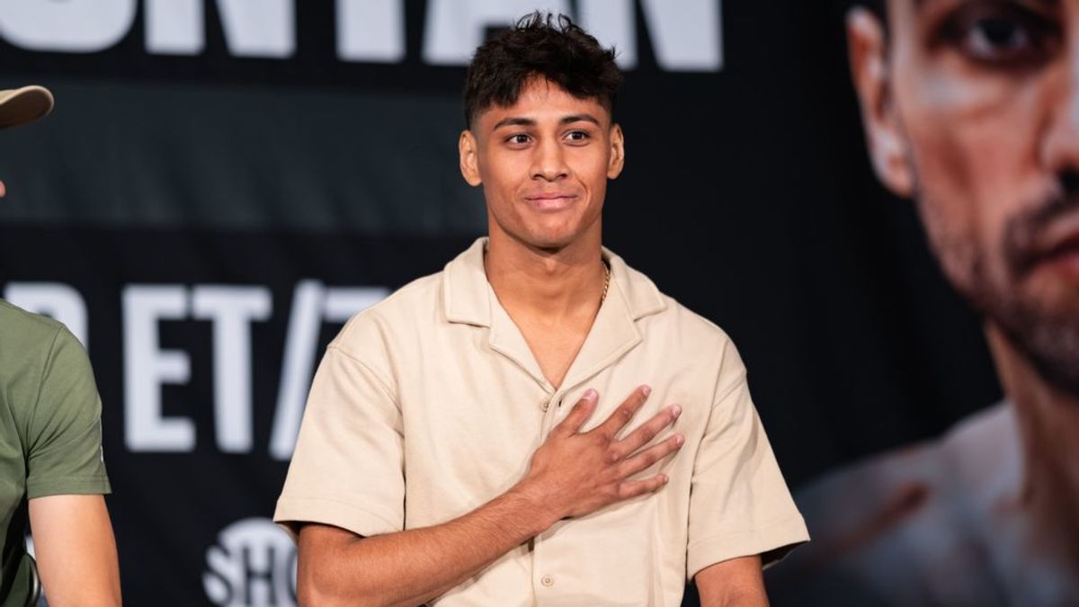 Freudis Rojas Jr.  Freudis Rojas Jr. tries to keep his perfect knockout ratio intact Saturday night.  in Las Vegas, Nevada    on Jul 14, 2023, (Ryan Hafey /Premier Boxing Champions ) Freudis Rojas Jr. tries to keep his perfect knockout ratio intact Saturday night.  